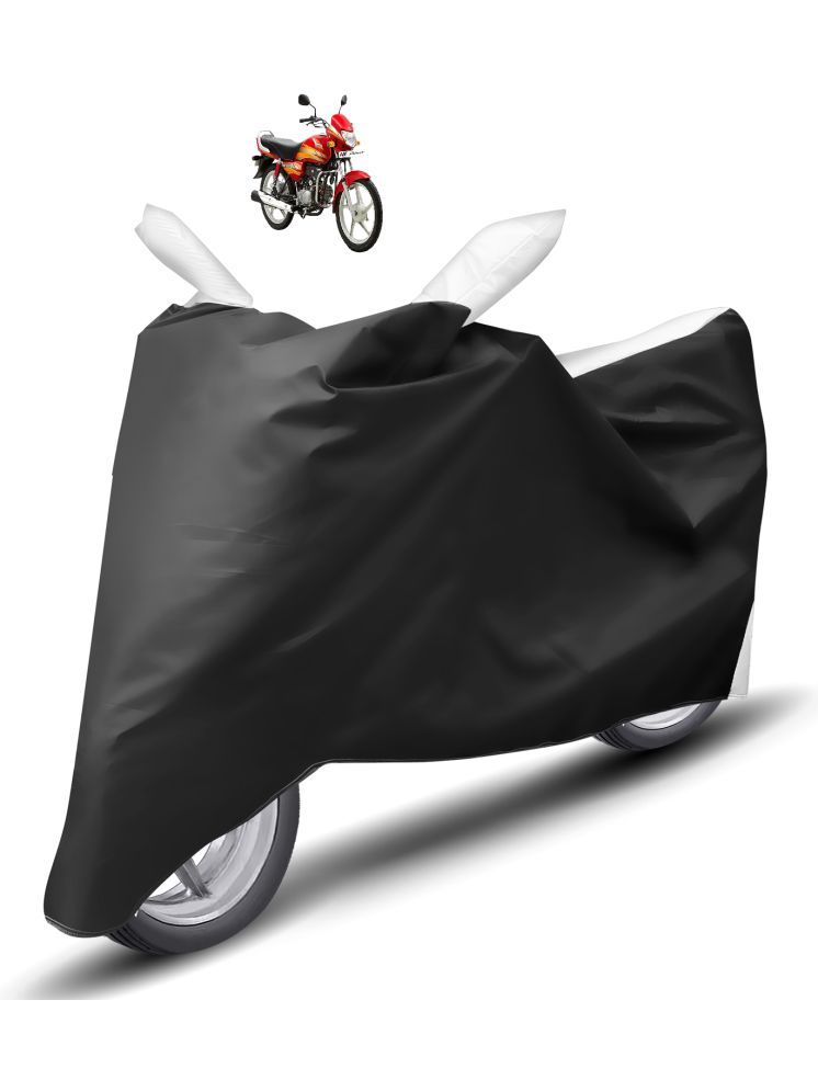     			Auto Hub Bike Body Cover for Hero HF Deluxe ( Pack of 1 ) , White