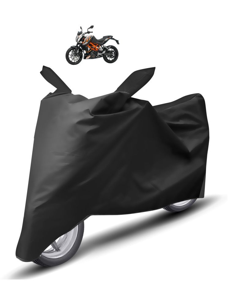     			Auto Hub Bike Body Cover for KTM Duke 390 ( Pack of 1 ) , Black