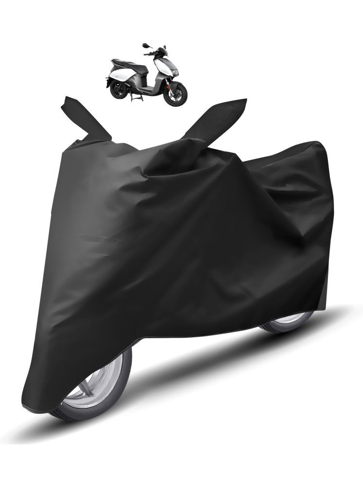     			Auto Hub Bike Body Cover for Hero All Bike Models ( Pack of 1 ) , Black