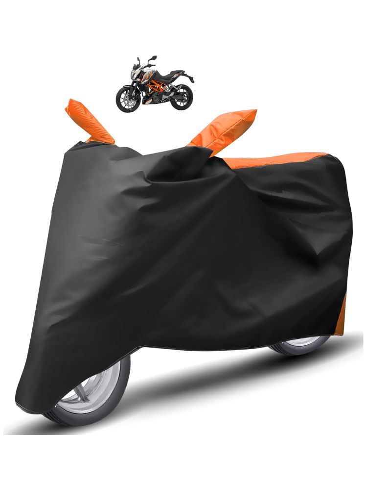     			Auto Hub Bike Body Cover for KTM Duke 390 ( Pack of 1 ) , Orange