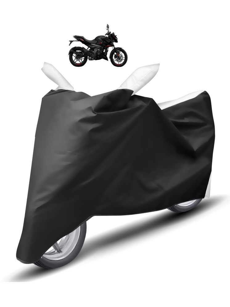     			Auto Hub Bike Body Cover for Bajaj Pulsar DTSi ( Pack of 1 ) , White