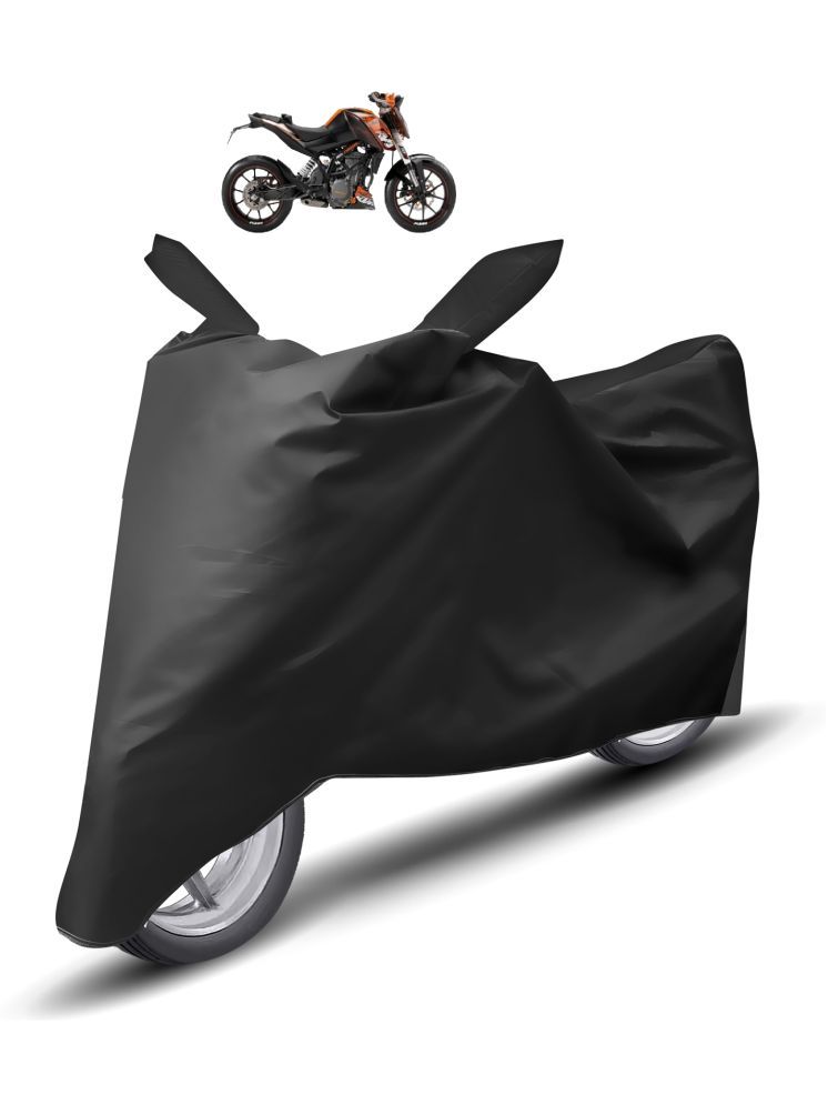     			Auto Hub Bike Body Cover for KTM Duke 200 ( Pack of 1 ) , Black