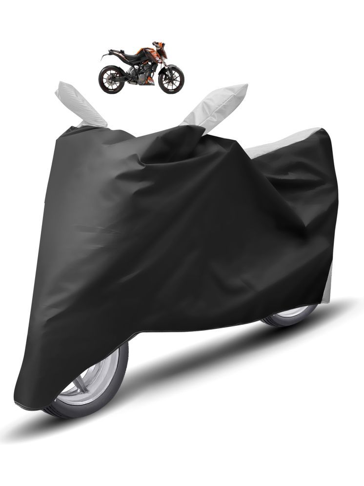     			Auto Hub Bike Body Cover for KTM Duke 200 ( Pack of 1 ) , Silver