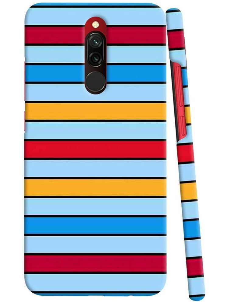     			T4U THINGS4U Multicolor Printed Back Cover Polycarbonate Compatible For Xiaomi Redmi 8A Dual ( Pack of 1 )