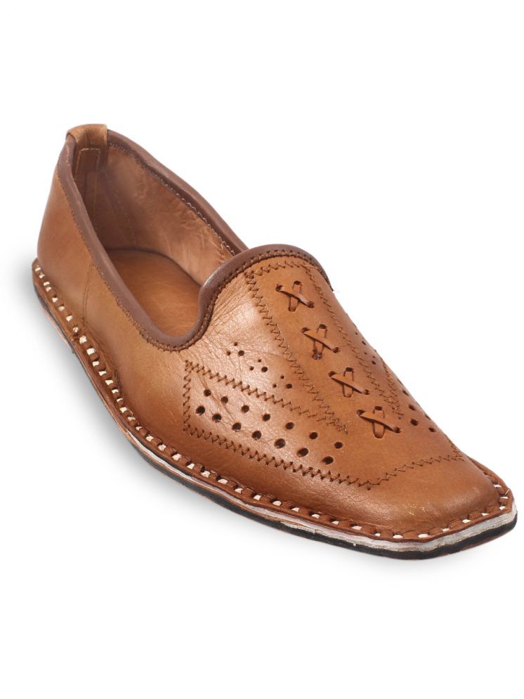     			rajeraj Tan Men's Designer Shoes