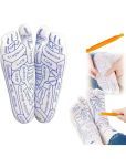 BHAVYTA COSMETIC Acupressure Reflexology Socks With Massage Stick For Women And Men