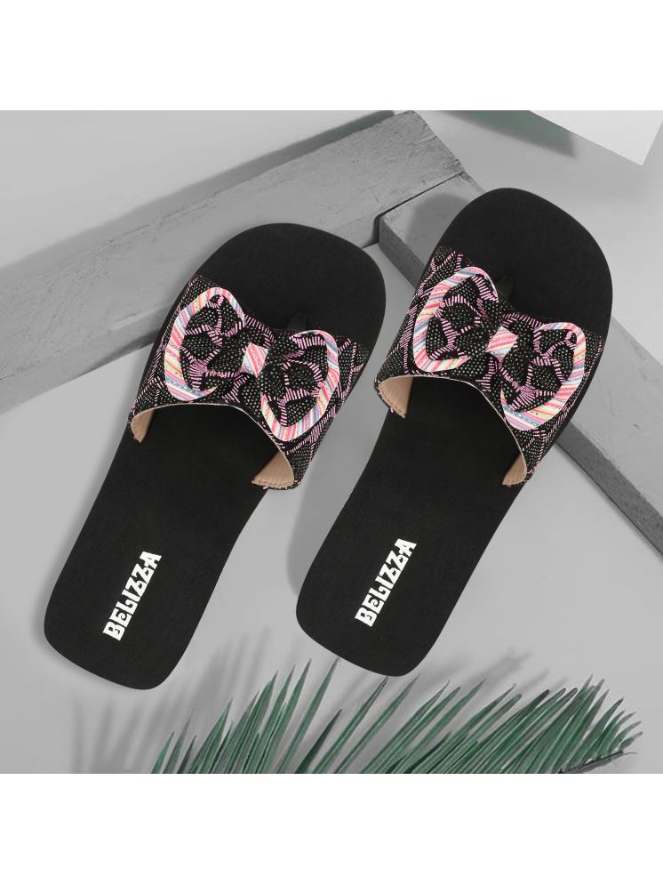     			BELIZZA Pink Women's Slide Flip Flop