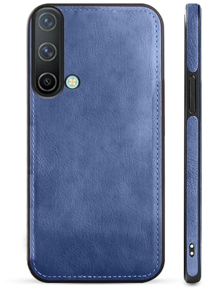     			Maggzoo Plain Cases Compatible For Leather Oneplus nord ce 5g ( Pack of 1 )