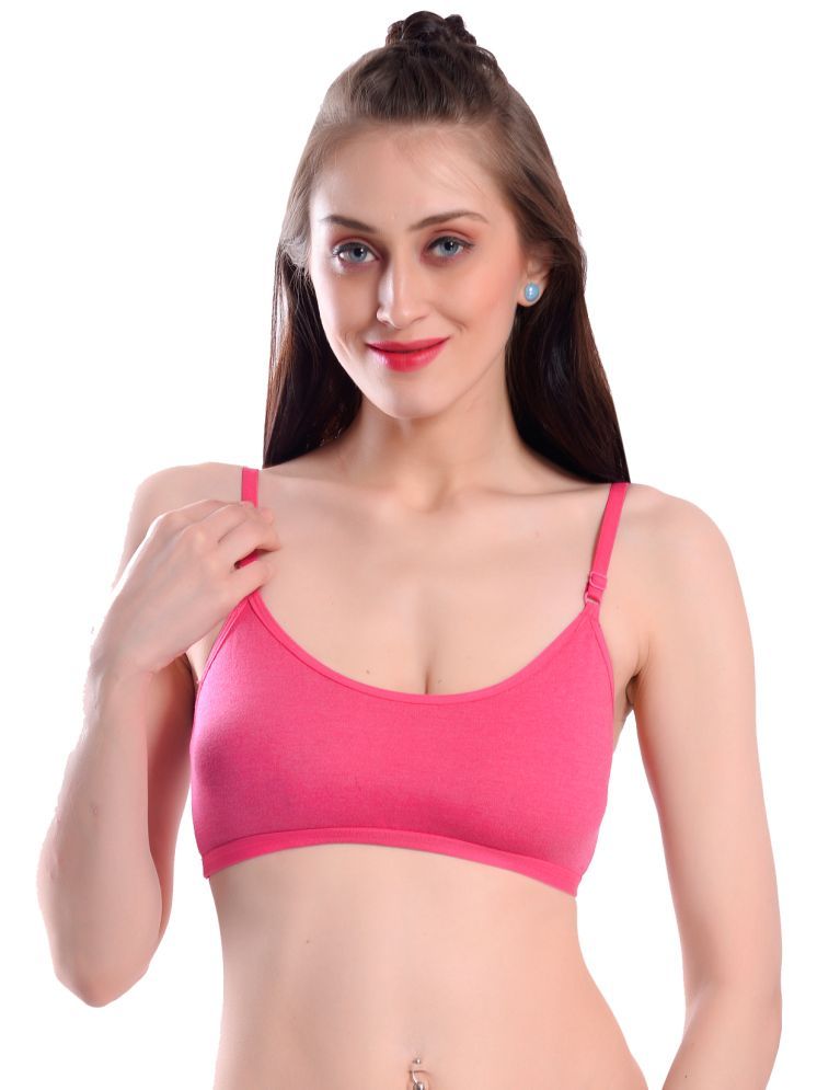     			Viral Girl Pink Cotton Non Padded Women's Teenage Bra ( Pack of 1 )