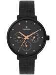 LOGUES WATCHES Analog Black Dial Women'S Watch | litres 1712 Nl-03 | 3 ATM Water Resistant