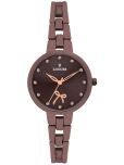 LOGUES WATCHES Analog Brown Dial Women'S Watch | litres E 799 Cm-05 | 3 ATM Water Resistant