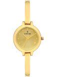 LOGUES WATCHES Analog Golden Dial Women'S Watch | litres E 797 Ym-13 | 3 ATM Water Resistant