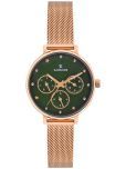 LOGUES WATCHES Analog Green Dial Women'S Watch | litres 1712 Wz-10 | 3 ATM Water Resistant