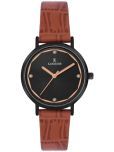 LOGUES WATCHES Analog Black Dial Women'S Watch | litres 5095 Nl-14 | 3 ATM Water Resistant