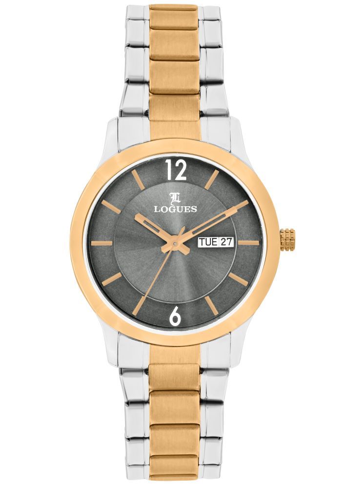     			LOGUES WATCHES Analog Grey Dial Men'S Watch | G E 456 Bwmd-27 | 3 ATM Water Resistant