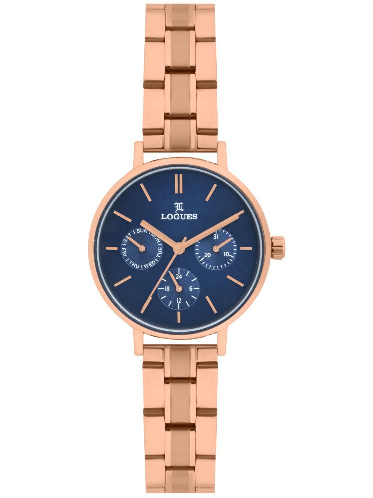     			LOGUES WATCHES Analog Blue Dial Women'S Watch | L 1713 Wm-04 | 3 ATM Water Resistant