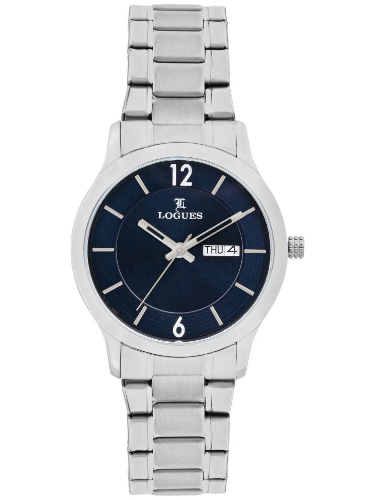     			LOGUES WATCHES Analog Blue Dial Men'S Watch | G E 456 Smd-04 | 3 ATM Water Resistant