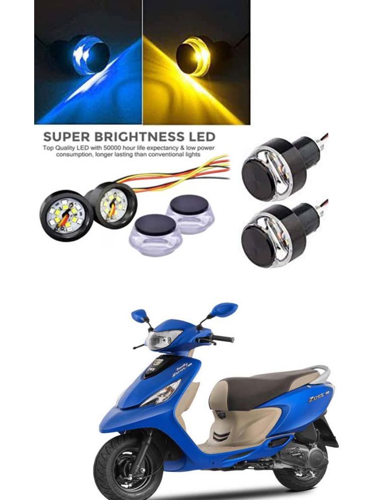     			Rustproof, Waterproof Indicator Light/Handle Light (Multicolor) For TVS Scooty Zest 110