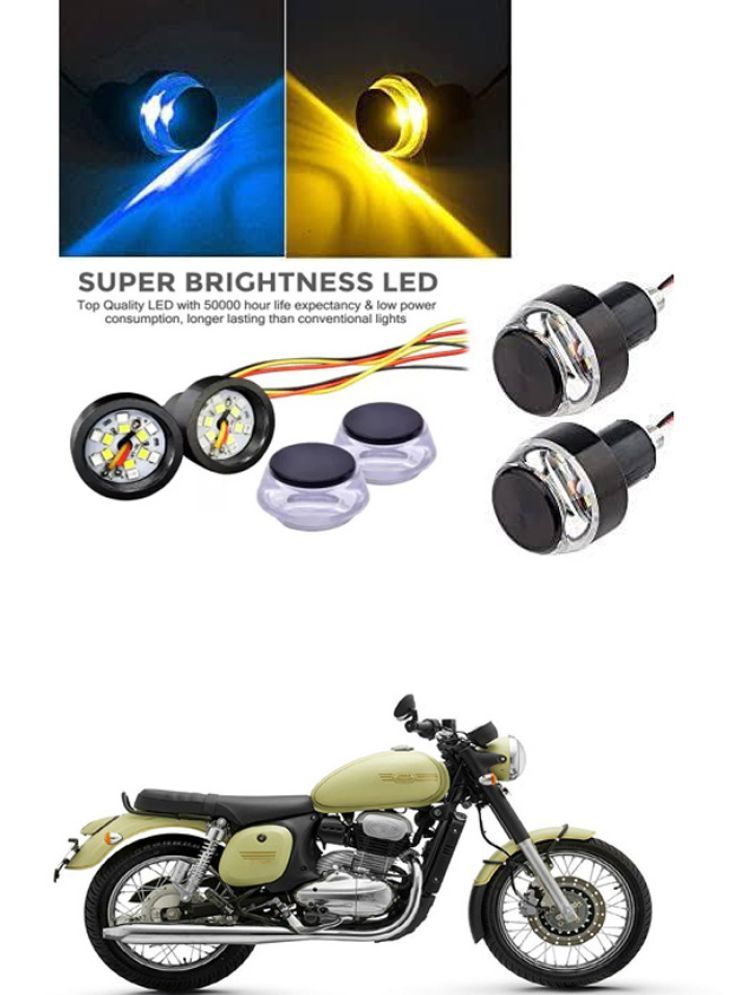     			Rustproof, Waterproof Indicator Light/Handle Light (Multicolor) For JAWA Forty Two