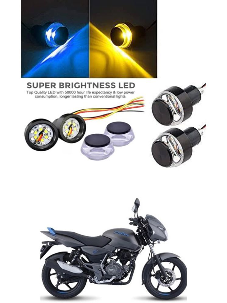     			Rustproof, Waterproof Indicator Light/Handle Light (Multicolor) For Bajaj Pulsar 125 Neon