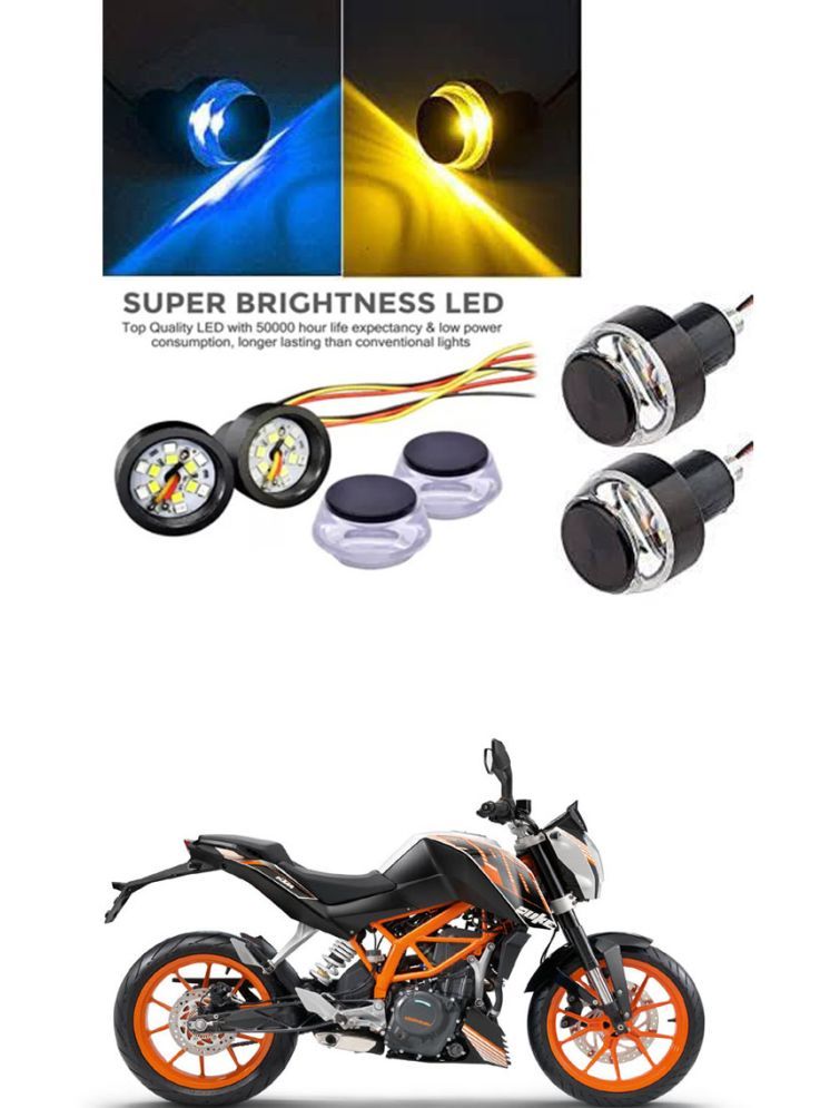     			Rustproof, Waterproof Indicator Light/Handle Light (Multicolor) For KTM Duke 390 ABS