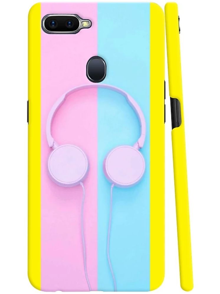     			T4U THINGS4U Multicolor Printed Back Cover Polycarbonate Compatible For Oppo F9 Pro ( Pack of 1 )