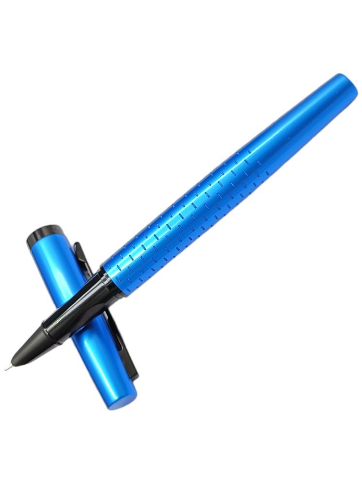     			Dikawen Blue Extra Fine Line Fountain Pen ( Pack of 1 )