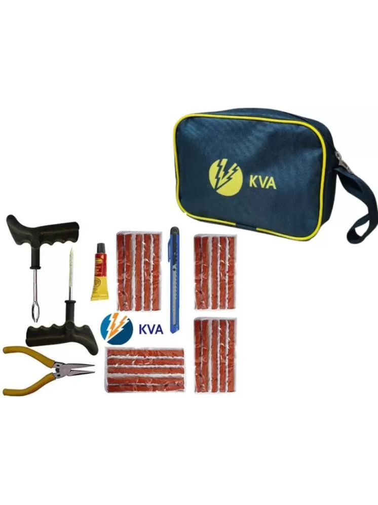     			KVA Tubeless Tyre Puncture Repair Kit 11 - 20 Strips