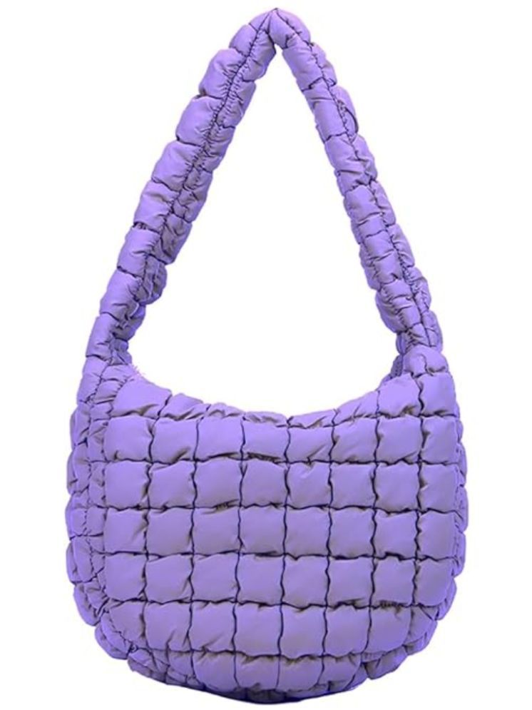     			Santorini Lavender Cotton Shoulder Bag