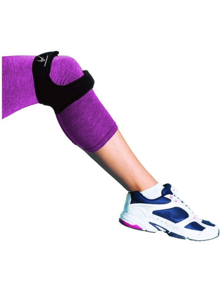     			Springbok Black Neoprene Knee Wrap ( Pack of 1 )