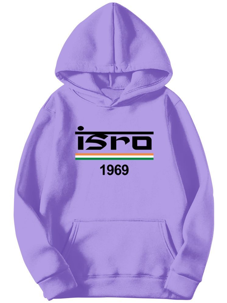     			fashion and youth Cotton Blend Hooded Men's Sweatshirt - Purple ( Pack of 1 )