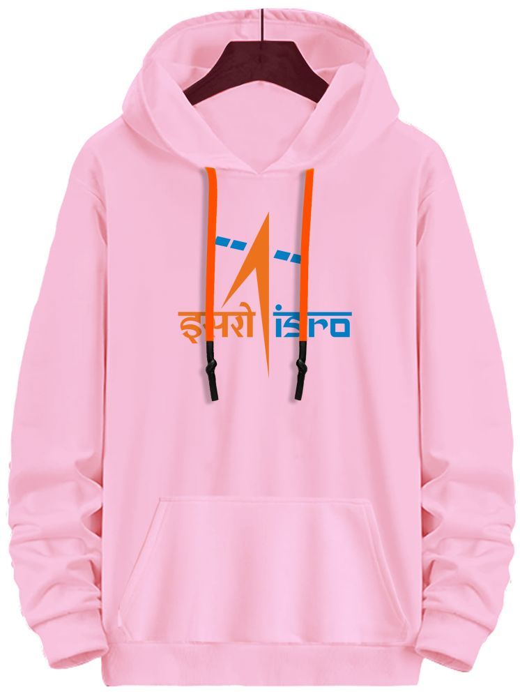     			fashion and youth Cotton Blend Hooded Men's Sweatshirt - Pink ( Pack of 1 )