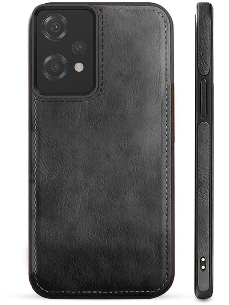     			Gemesha Plain Cases Compatible For Leather Oneplus nord ce 2 lite 5g ( Pack of 1 )