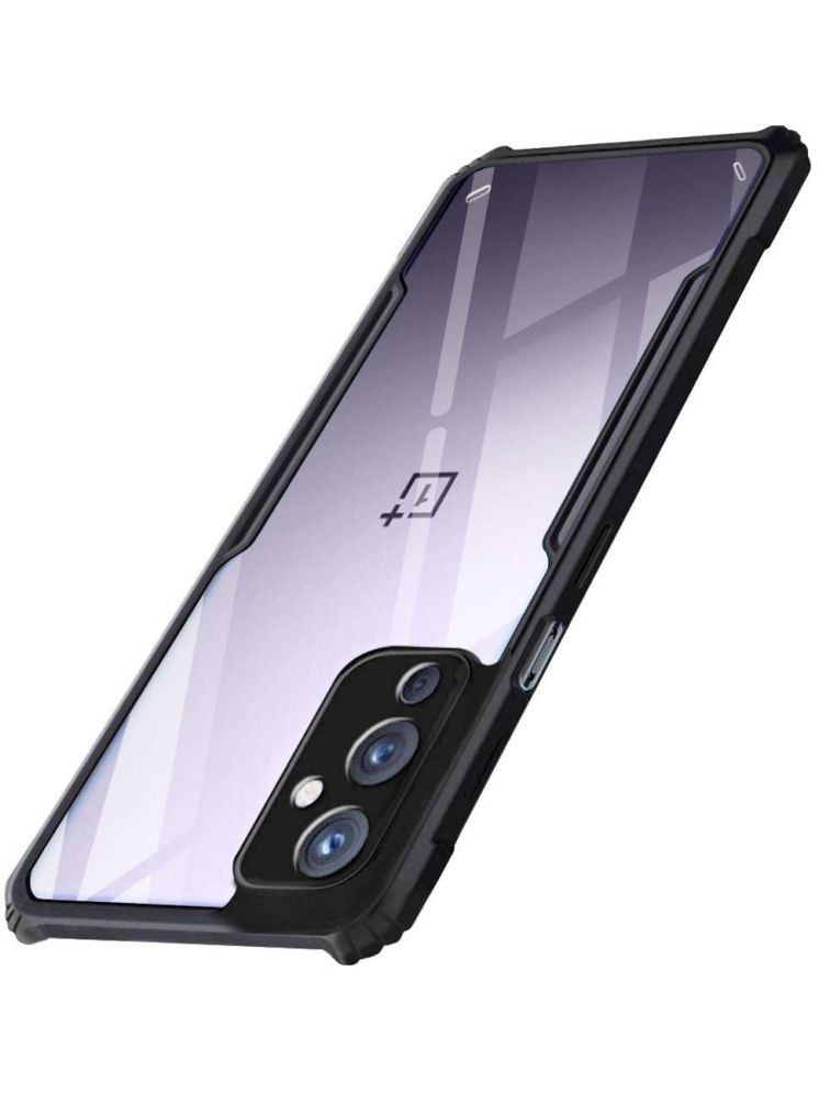     			Gemesha Shock Proof Case Compatible For Polycarbonate Oneplus 9 ( Pack of 1 )