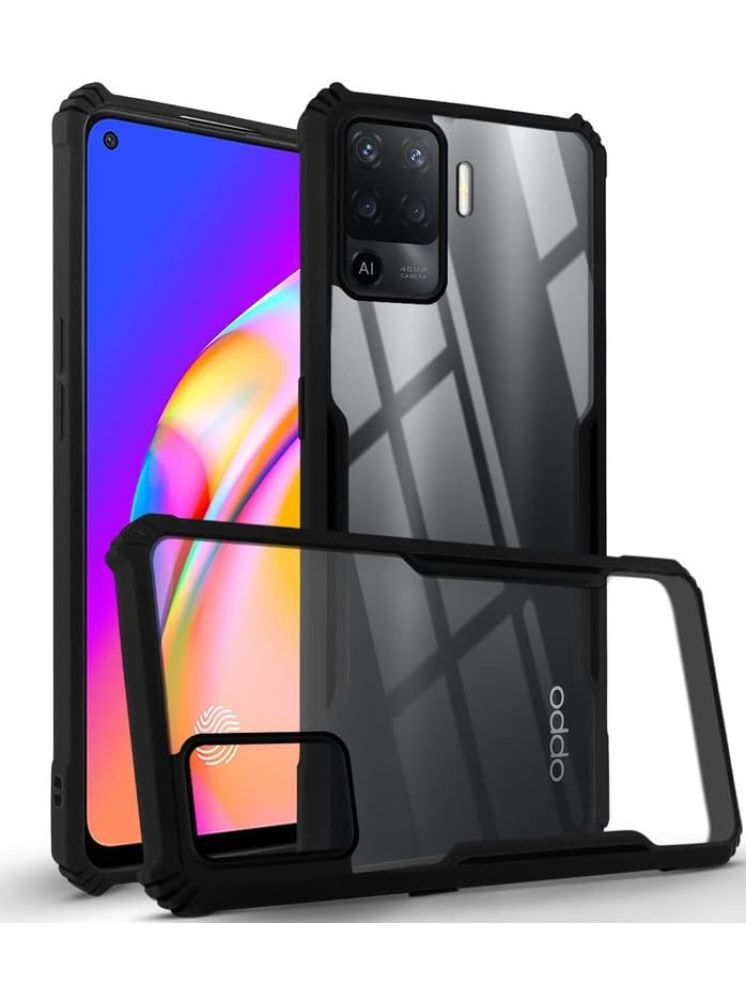     			Gemesha Shock Proof Case Compatible For Polycarbonate Oppo F19 Pro ( Pack of 1 )