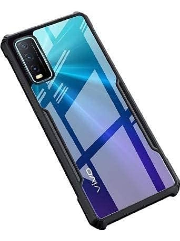     			Gemesha Shock Proof Case Compatible For Polycarbonate Vivo Y20 ( Pack of 1 )