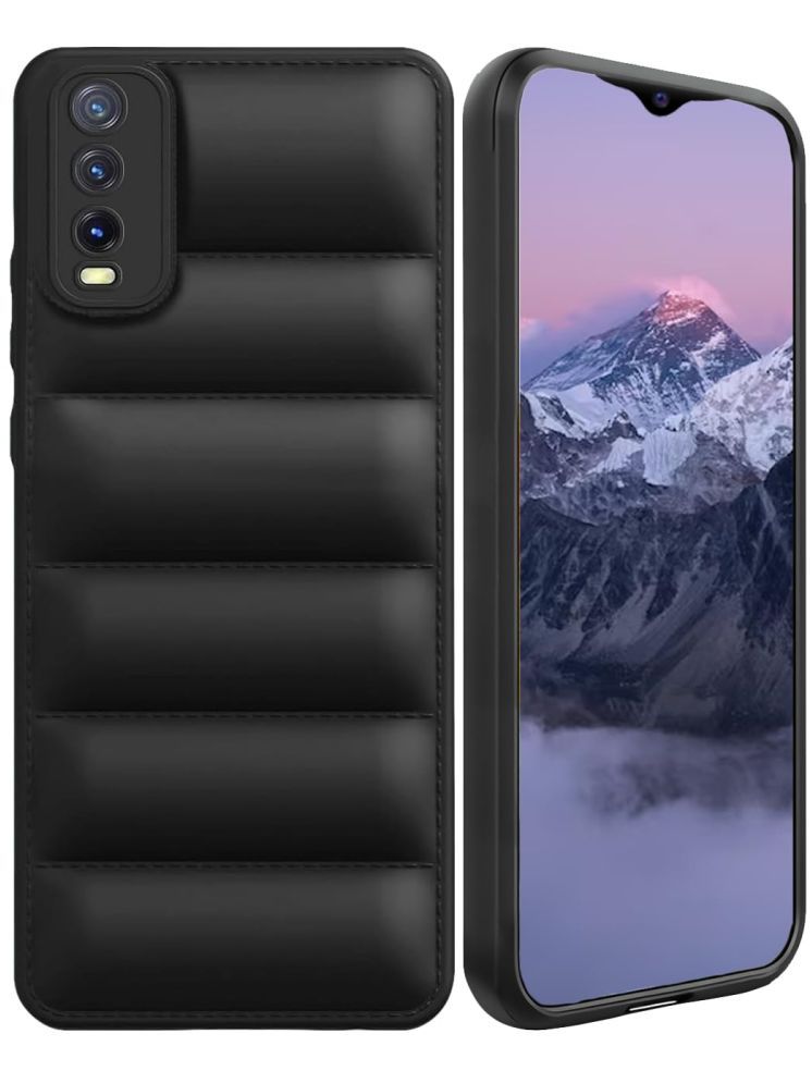     			Gemesha Shock Proof Case Compatible For Silicon Vivo Y12s ( Pack of 1 )