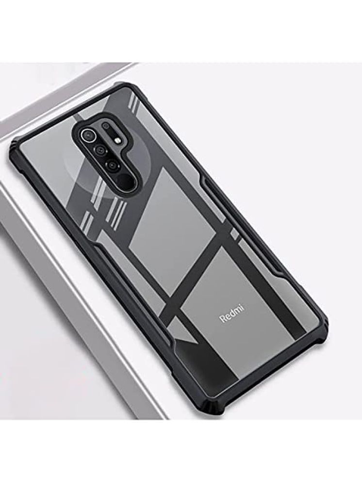     			Gemesha Shock Proof Case Compatible For Polycarbonate Xiaomi Redmi 9 Prime ( Pack of 1 )