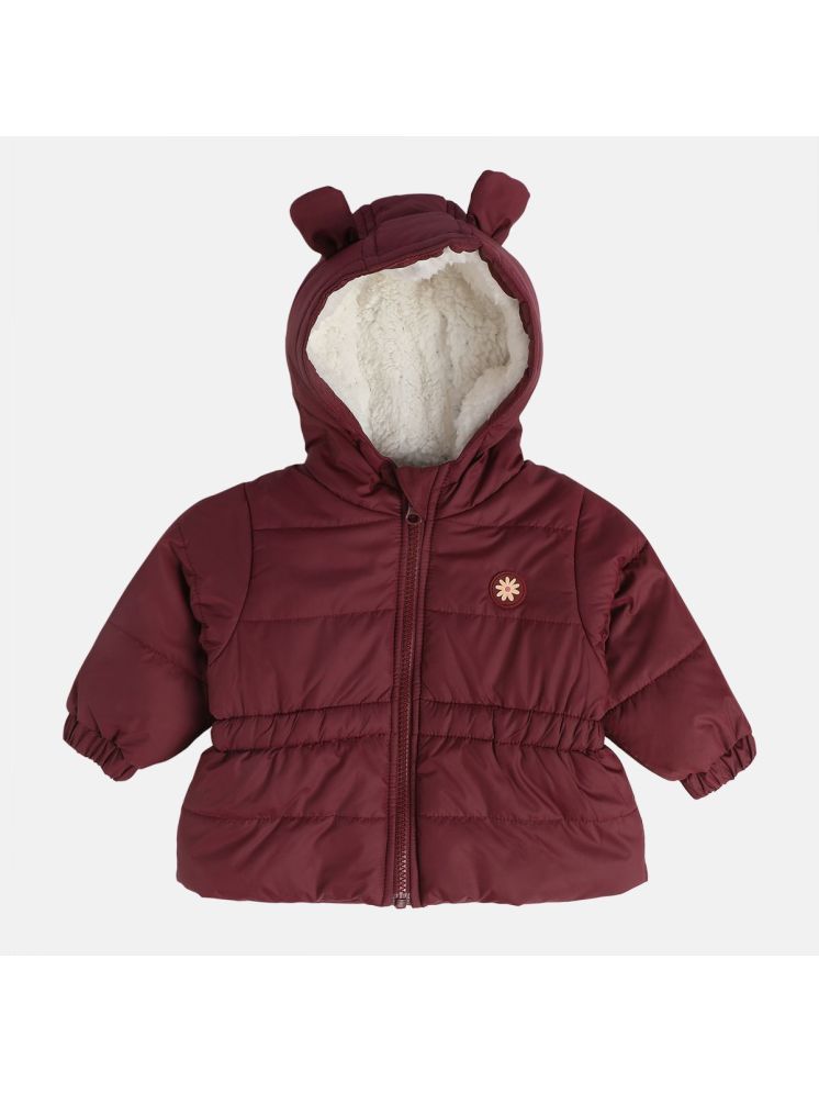     			MINI KLUB Maroon Polyester Girl's Coats ( Pack of 1 )