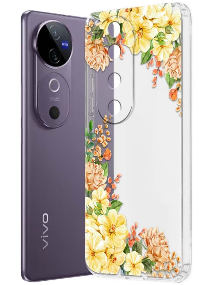     			NBOX Multicolor Printed Back Cover Silicon Compatible For Vivo V40 5G ( Pack of 1 )