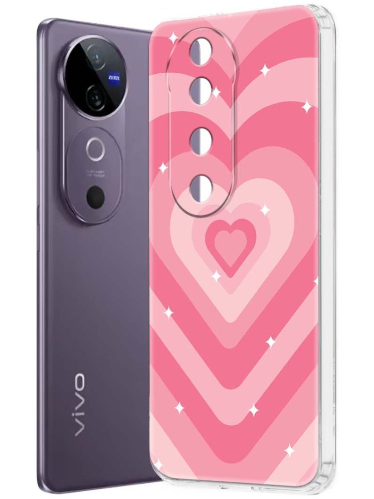     			NBOX Multicolor Printed Back Cover Silicon Compatible For Vivo V40 5G ( Pack of 1 )