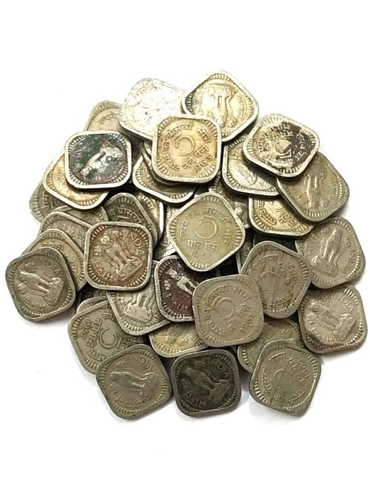     			5 Paisa Mix Coin ( Pack of 20 ) Condition as per Image