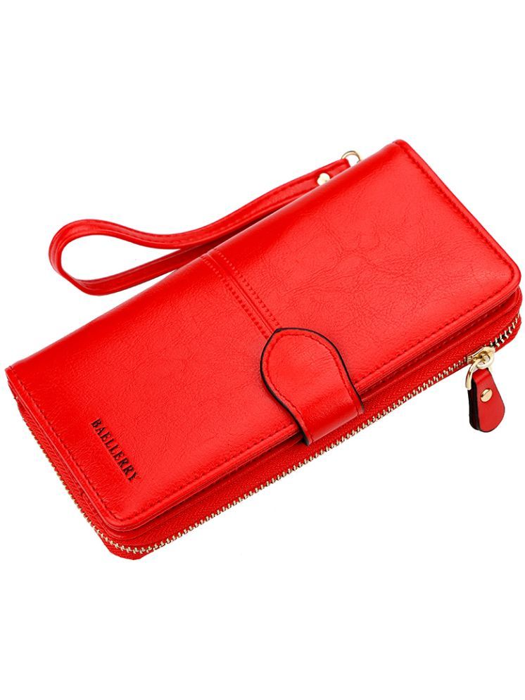     			Baellerry PU Red Women's Regular Wallet ( Pack of 1 )