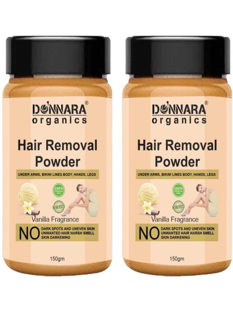     			Donnara Organics Natural Hair Removal Powder for Men & Women 300 ( Pack of 2 )