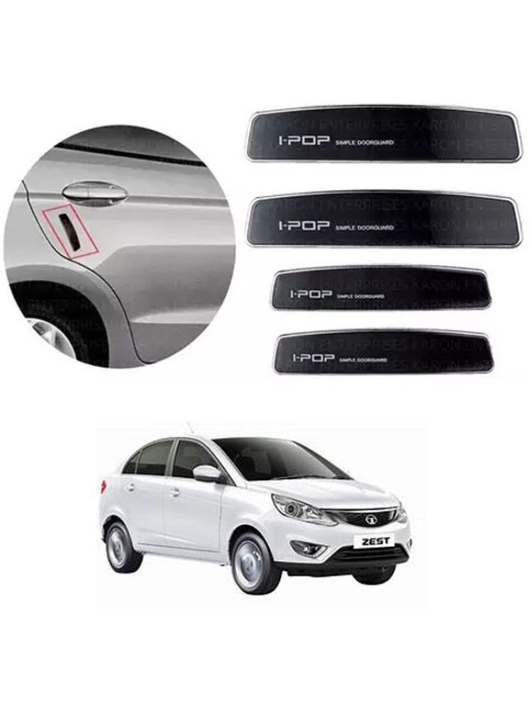     			Etradezone Car Door Guard (Pack Of 4, Black) For Tata Zest