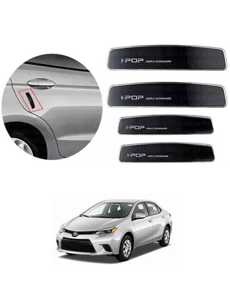     			Etradezone Car Door Guard (Pack Of 4, Black) For Toyota Corolla