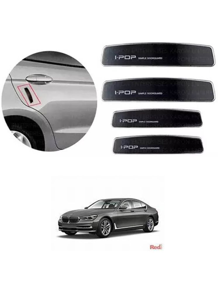     			Etradezone Car Door Guard (Pack Of 4, Black) For BMW 730d