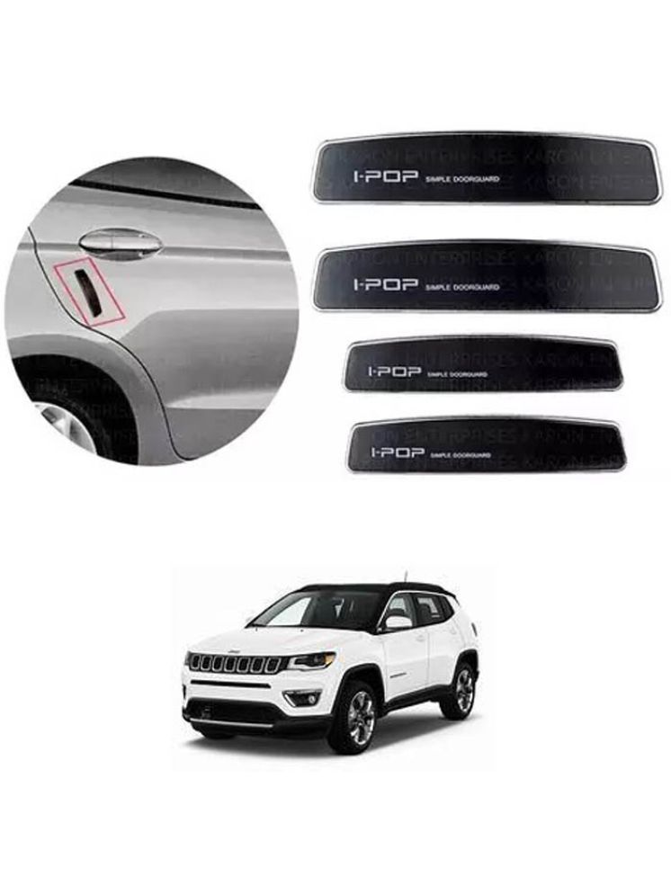     			Etradezone Car Door Guard (Pack Of 4, Black) For Jeep Compass