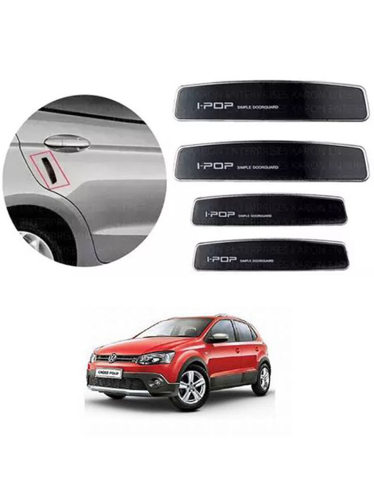     			Etradezone Car Door Guard (Pack Of 4, Black) For Volkswagen Polo Cross