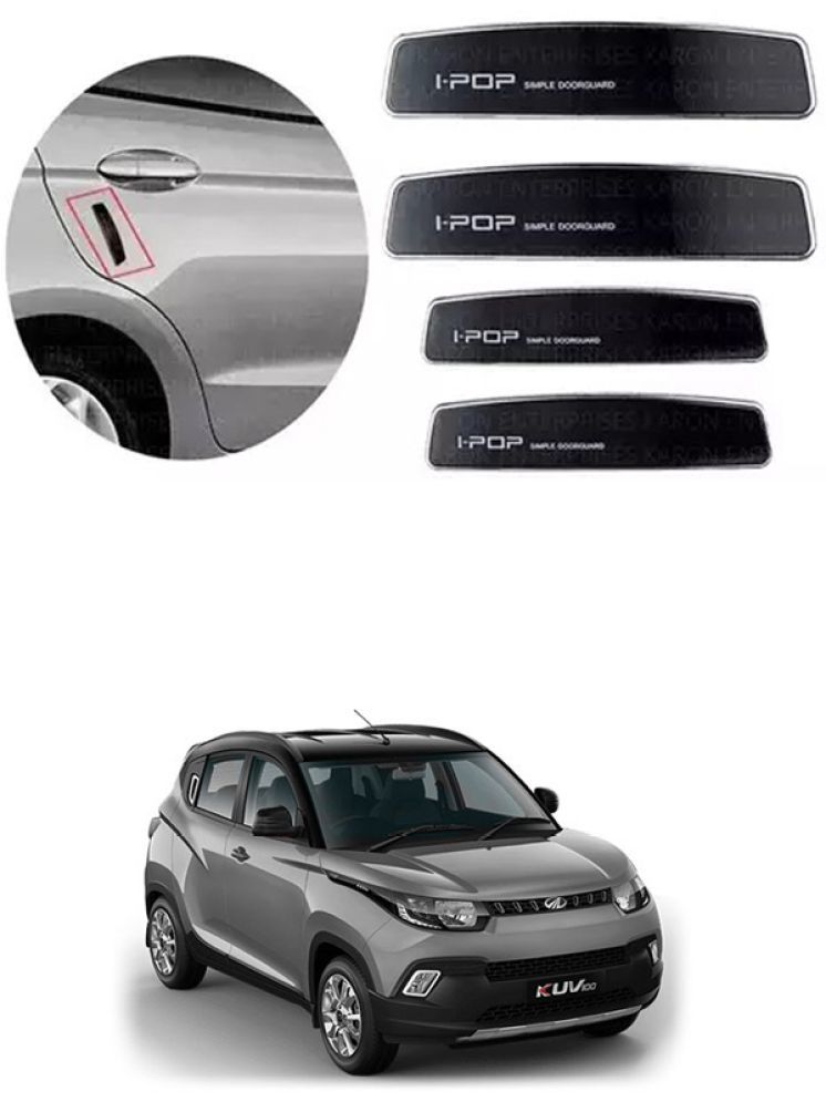     			Etradezone Car Door Guard (Pack Of 4, Black) For Mahindra E-KUV100